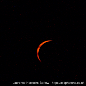 Approaching totality 20:15:04